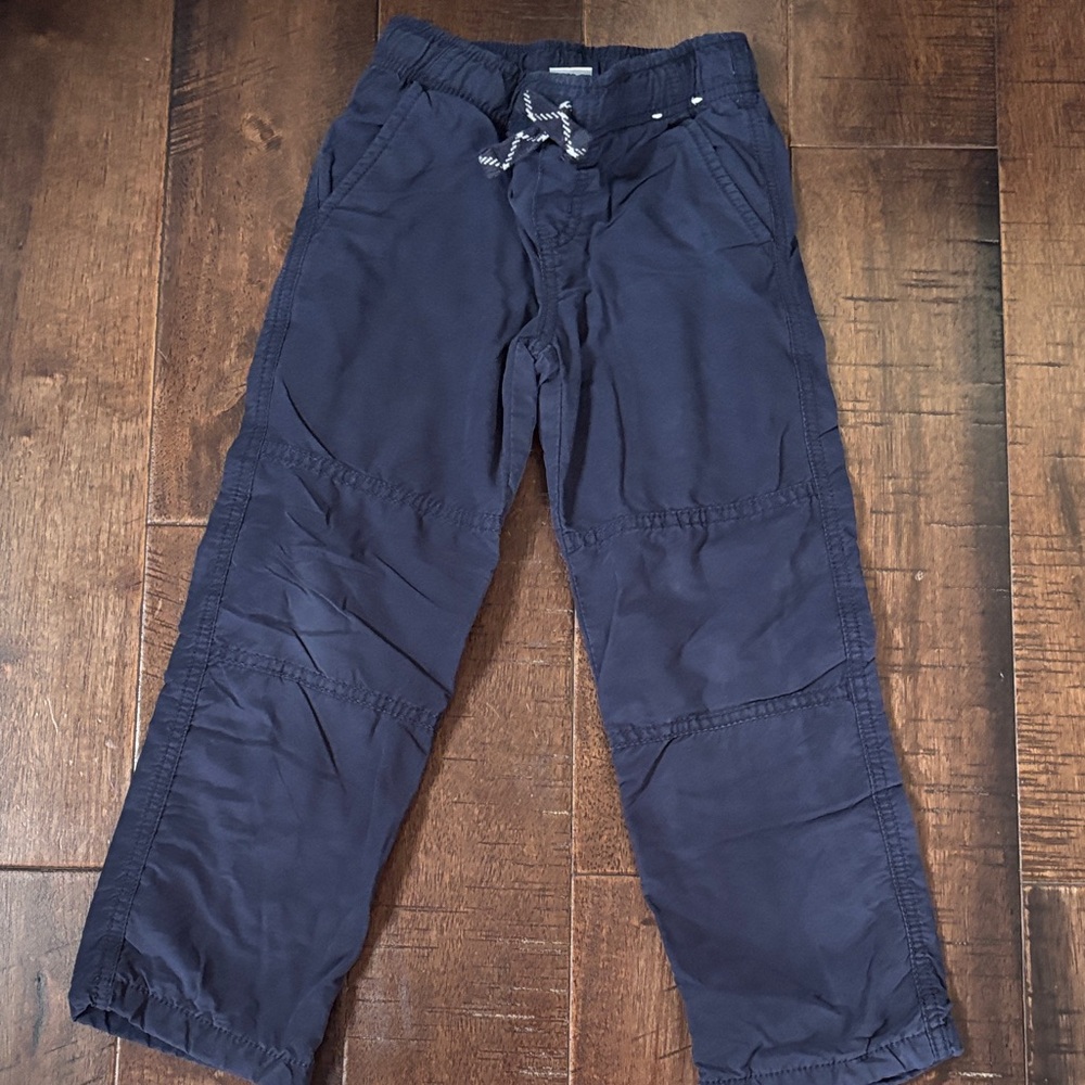 Gymboree Navy Blue Drawstring Lined Pants